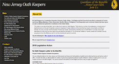 Desktop Screenshot of njoathkeepers.org